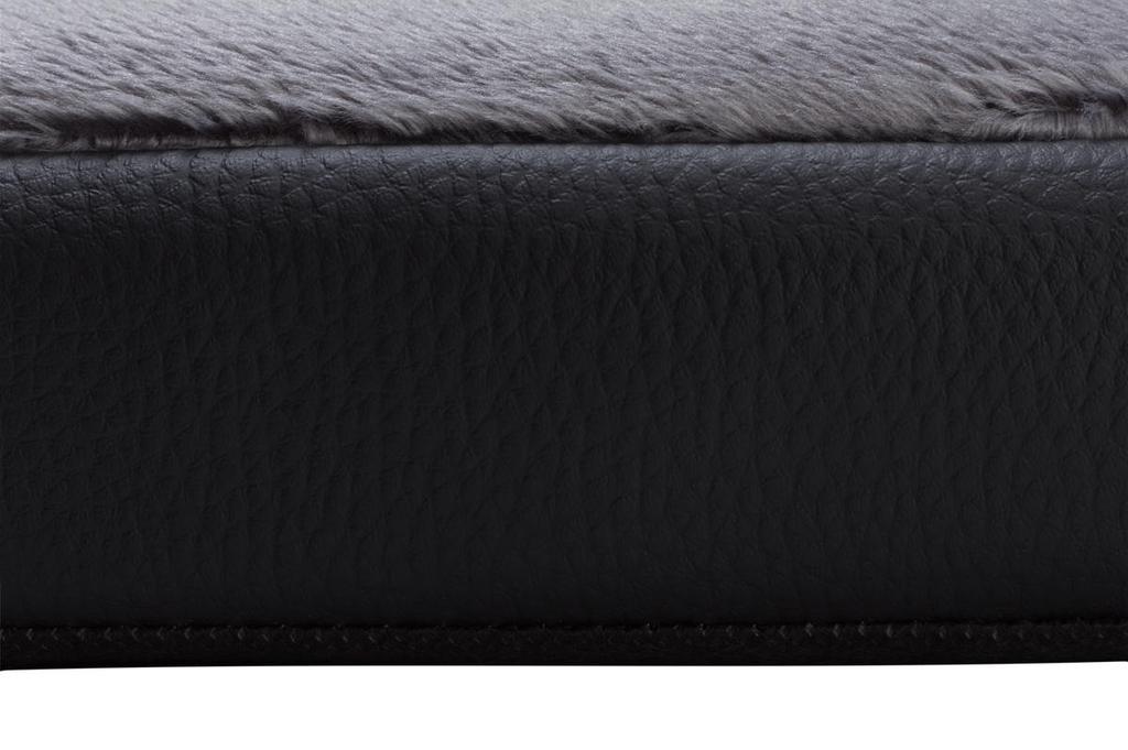 Dog Bed, Dog Mattress, Welsti Grey Fur M 70X50