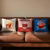 Negroni Cocktail Cushion Cover Soft Reversible Durable Pillow Cover MultiScene Use for Home Car Daily Comfort
