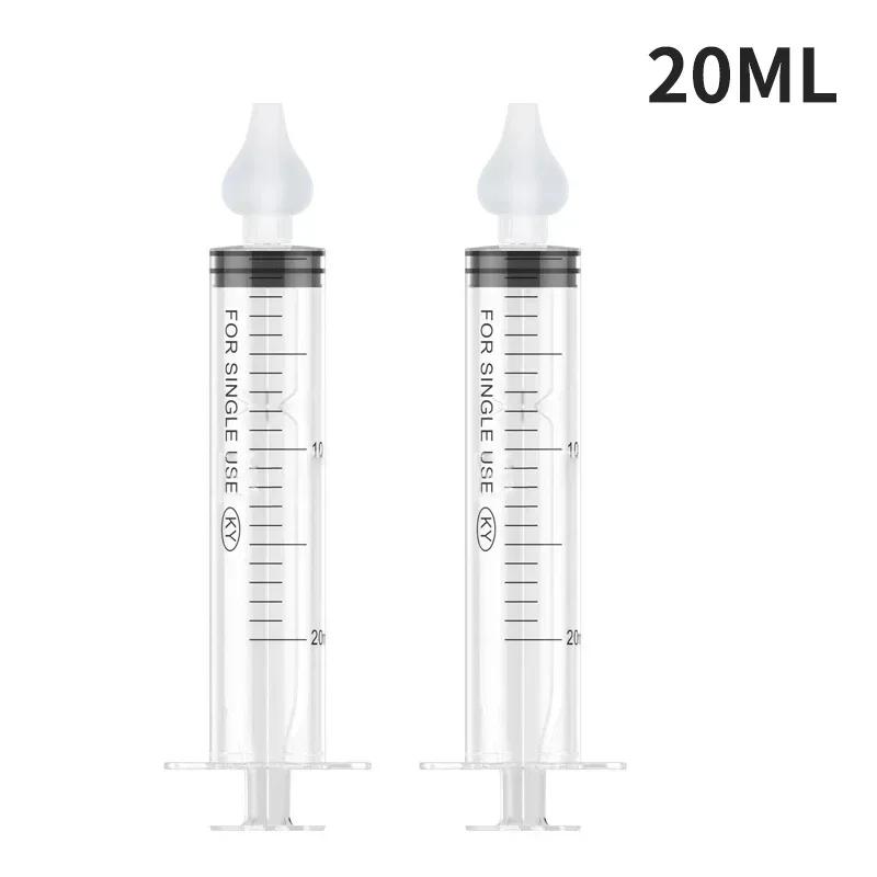 

Needle Tube Baby Nasal Aspirator Syringe Baby Nose Cleaner Infant Rhinitis Nasal Washer Children Nose Washing Tool for Kids
