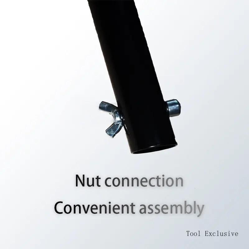 Burghiu Manual pentru Găuri de Stâlpi, cu Bit în Formă de T și Mâner Anti-Alunecare, pentru Săpat Rădăcini de Buruieni, Plantat, Cultivat Adânc