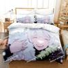 Anime To Your Eternity Bettwäscheset Jungen Mädchen Twin Queen Größe Bettbezug Kissenbezug Bett Kinder Erwachsene Mode Heimtextilien