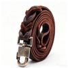 Brown Tone Large Breed Dog Leash Wide Strap Golden Retriever Walking Rope  Pet Daily Exercise