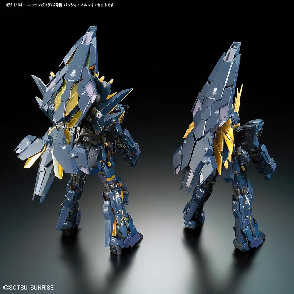 Bandai Spirits RG Mobile Suit Gundam Unicorn Banshee Norn 1/144 Scale Color-Coded Plastic Model Kit
