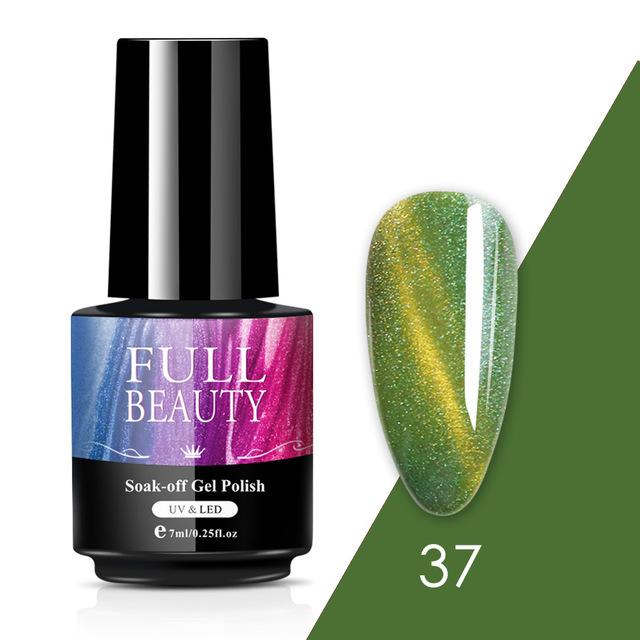 

7 мл блестящий гель для ногтей магнитный лак для ногтей замачиваемый УФ-гель магнитный гель для ногтей