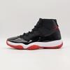 378037-061 Nike Air Jordan 11 Retro Playoffs Bred Black White Varsity Red