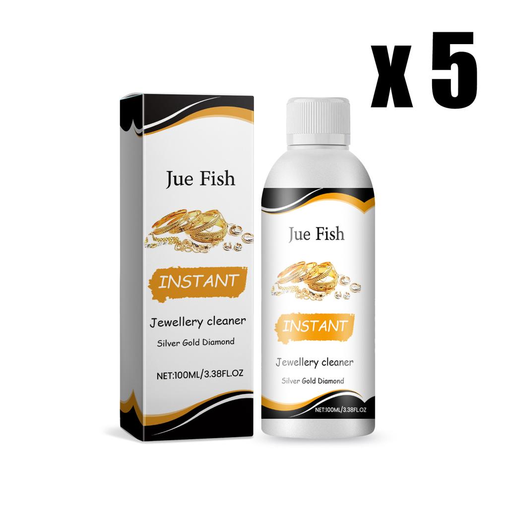100ml Jewellery Cleaning Liquid Daily Maintenance Cleaning for Gold Silver Jewelry & Glass Surface Stain Cleansing Care Fluid