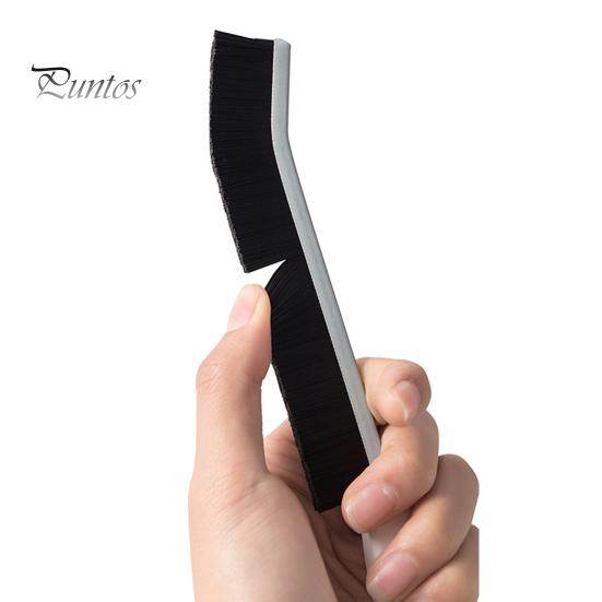 Brosse De Nettoyage Rétractable Avec Long Manche - Poils Nylon Pour Joints, Fenêtres, Rainures - Idéale Coins étroits Et Surfaces Difficiles
