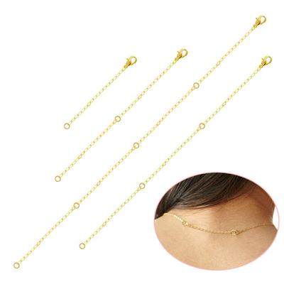 Jewelry Findings Extender Chain Jewelry Accessories Bracelet Lobster Lock  Women Men