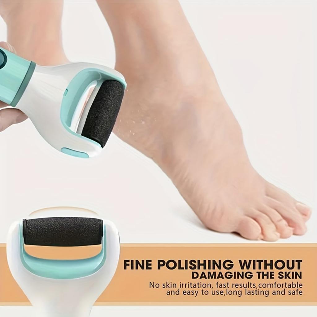 Rechargeable Electric Foot Exfoliator And Pedicure Tool