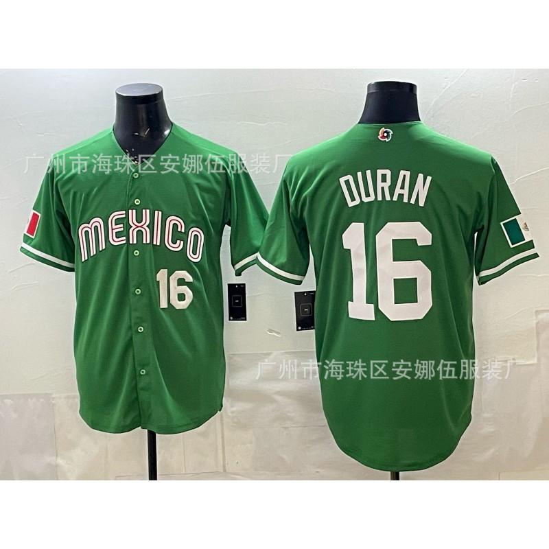 2026 Mexico Baseball Jersey Embroidered Number 16 56 30 Team Sports Uniform Men Women