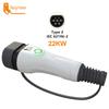 Feyree Type2 EV Charger Plug One-touch Stop Function 16A 32A Charger Socket for Car Side Electric Vehicle Car Charging Station