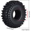 1.0inch Tires 63x24mm 1/24 Rc Crawler Truck Car Parts For Axial Scx24 Axi00001 Axi00002 Gladiator 1/18 Traxxas Trx4m Fms Fcx24