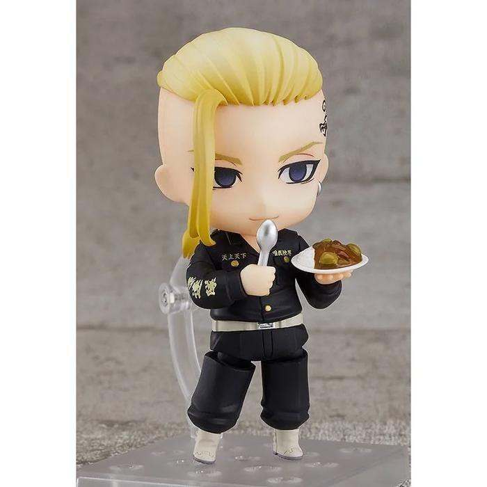 Nendoroid - Good Smile Company - Draken (Ken Ryuguji) - 3 Plaques Faciales - Moto Incluse - Tokyo Revengers