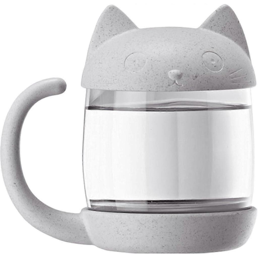 Tea Infuser Glass: Coffee Mug Water Bottle Tea Infuser Strainer Strainer Cat Style