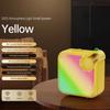 Small Wireless Speaker Small Audio With RGB Lights Wireless Speaker With RGB Light For Travel Beach Shower Party Camping