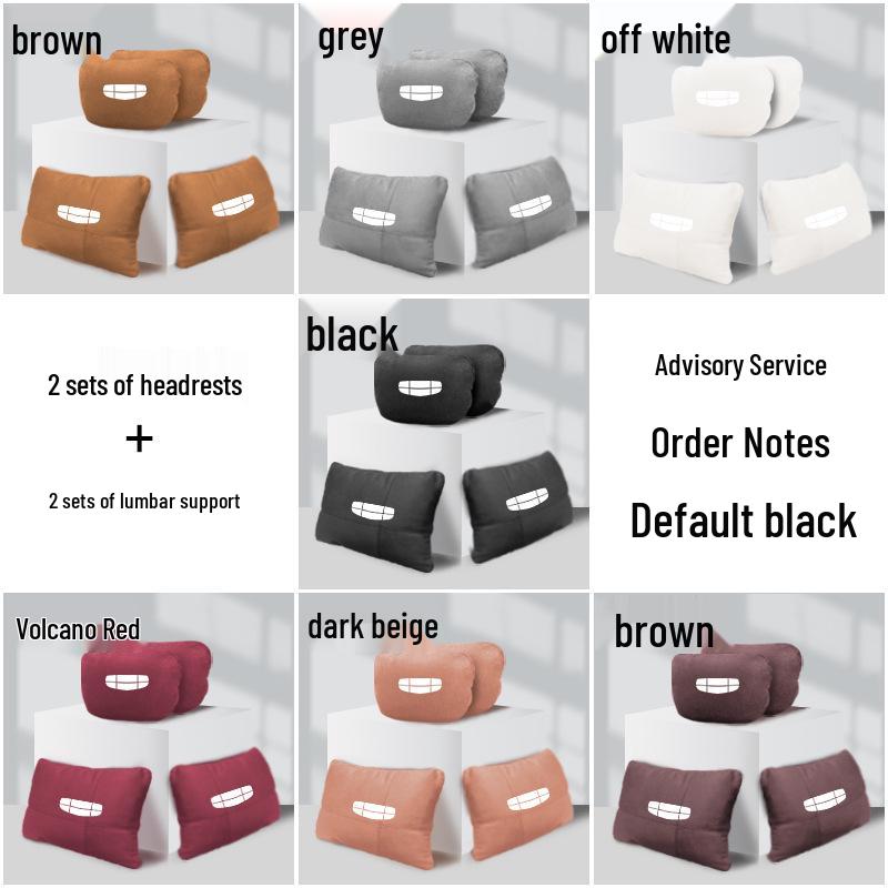 Geely Xingrui Car Headrest & Lumbar Support Pillow for 25 Models