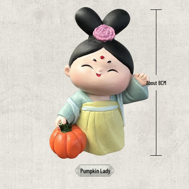 2024 Xi'an Lady Cultural Fridge Magnet – Chinese Style Travel Souvenir