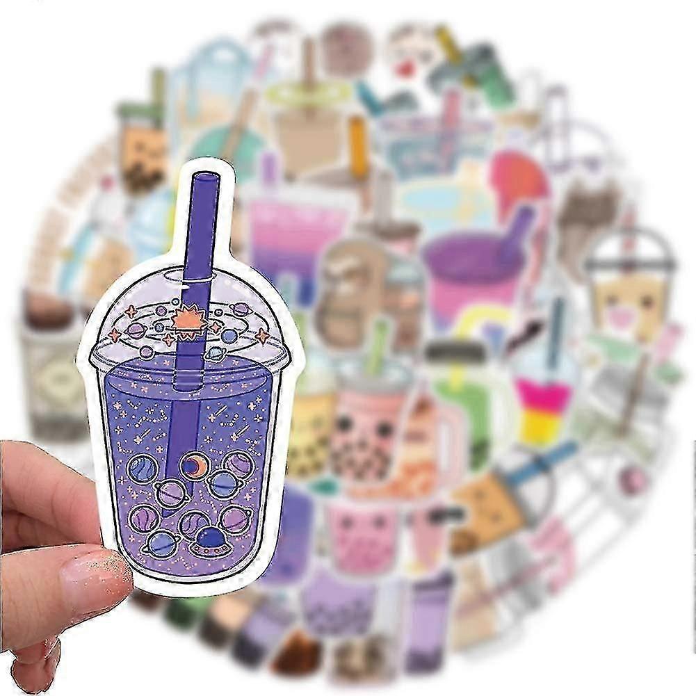 Set of 50 Waterproof Vintage Girl Stickers for Personalising Laptops and Accessories