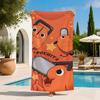 Anime C-Chainsaw M-Man Towel Extra Large Beach Towel Quick Dry Sand Free Super Absorbent Lightweight Hot