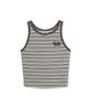 Emelbi Women'S Striped Sleeveless T-Shirt Ny (D.Ivory)