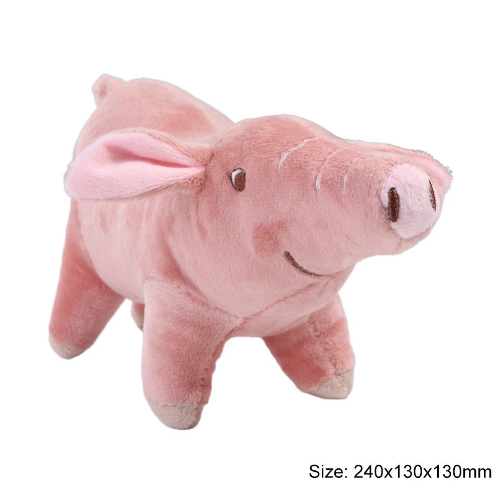 Pig Shape Doll Dog Pet Chew Tooth Bite Resistant Stress Reliever Sleeping Toy Pet Plush Toy Dog Vent Decompression Doll