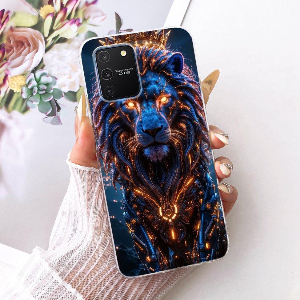 Clear For Samsung S10 Lite Case Cute Fashion Butterfly Funny Painted Casing For Samsung Galaxy S10 Lite SM-G770F SM-G770U1 Cover