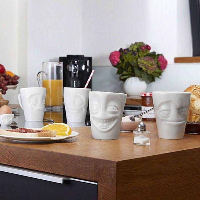 Tasse en porcelaine humeur tassen - farceur