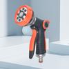 Water Hose Nozzle Adjustable Water Hose Sprayer Ergonomic Car Water Washer with 5 Spray Patterns for Gardening Watering Cleaning