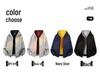 American-Style Heavyweight Casual Hoodie: New Spring Trend, Loose Fit, Color-Blocked Design, Versatile Couple's Cardigan.