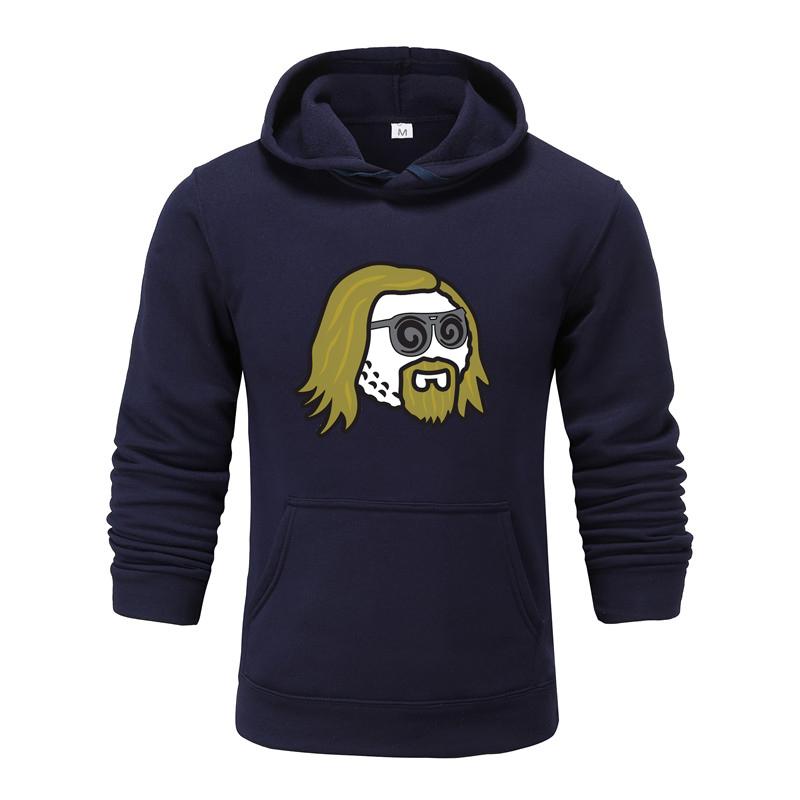 Autumn and Winter New Designer Printed Clothing Men's Hoodie Couple Pullover