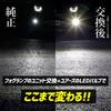 YOURS Delica Mini Dedicated Fog Lamp Unit LED Bulb Set White Yellow YOURS Parts Accessories Dress Up Mitsubishi S (Yours) + [2-Color Switching]