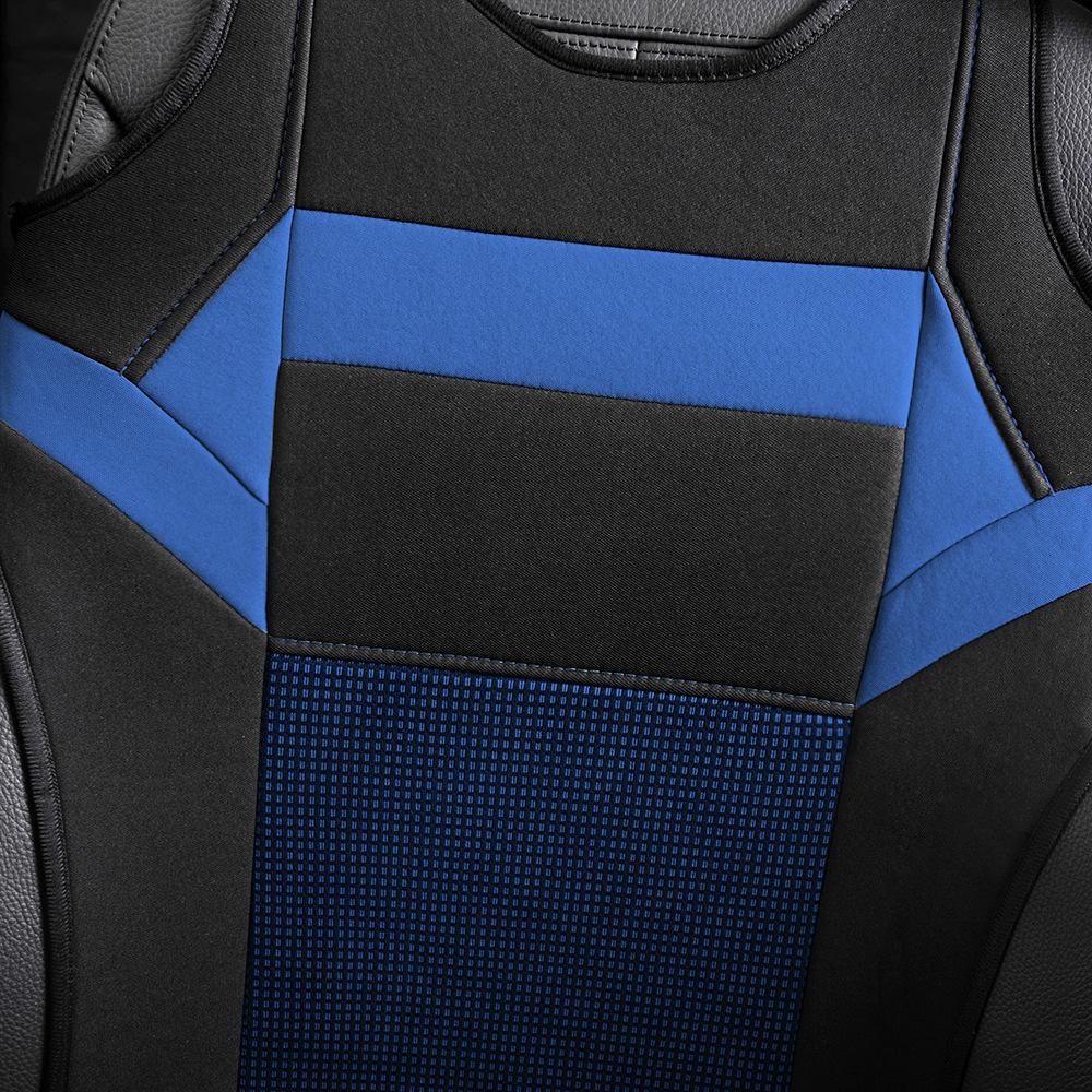 Funda de asiento de lujo estilo chaleco para 2 asientos, juego completo universal, fundas para asientos de coche, decoración de asientos, funda para asiento trasero y delantero, funda protectora para cojín de coche