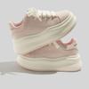 Thick-soled White Shoes Lightweight Women's Shoes Stepping On Shit Board Shoes Increased Leather Casual Shoes
