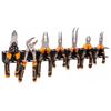 Wall Mounted Tool Organizers Storage Rack For Screwdrivers And Pliers,Steel Workshop Storage Rack With 14 Holes