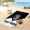 Juventus FC Spersonalizowany Drukowany Ręcznik Plażowy Logo Piłkarskie Wsparcie Niestandardowe Imię Tekst Chłonny Ręcznik Do Sportu Podróży Specjalny Prezent
