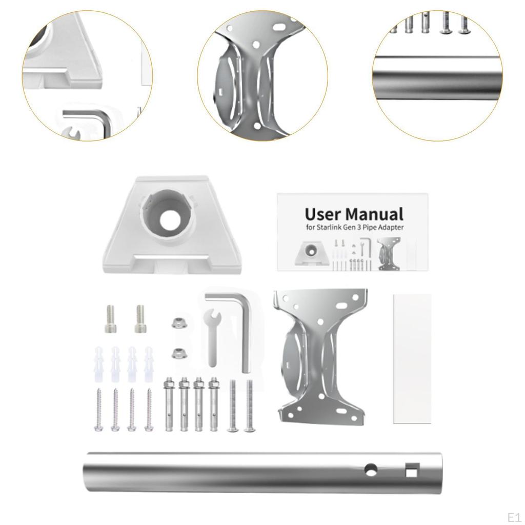 Gen 3 Roof Wall Mount Bracket Mounting Kit Sturdy Versatile Easy to Install Pole Adapter