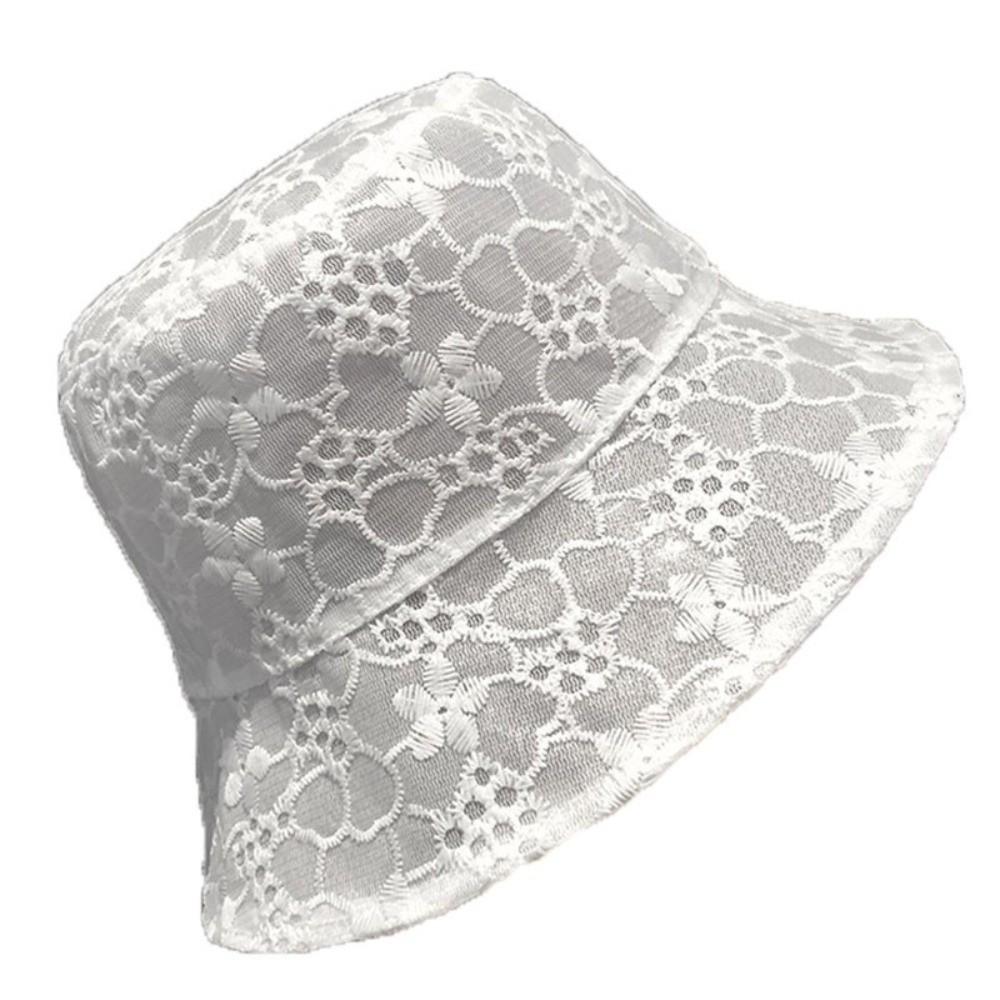 Breathable Fisherman Hat Lace Mesh Sun Hat Summer Bucket Hat