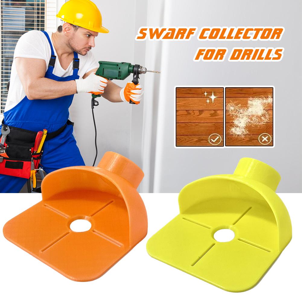 Electric Drill Dust Cover Bottle Ash Bowls Drill Dust Collector Dust Collection Wall Drilling Collector Box Dustproof Devices