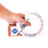 1 Set of Pokers Hand Cards Heart Pattern Magic Props for Magic Performance Practice Card Games