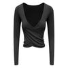 Tangjun Women's Long Sleeve Yoga & Fitness Top