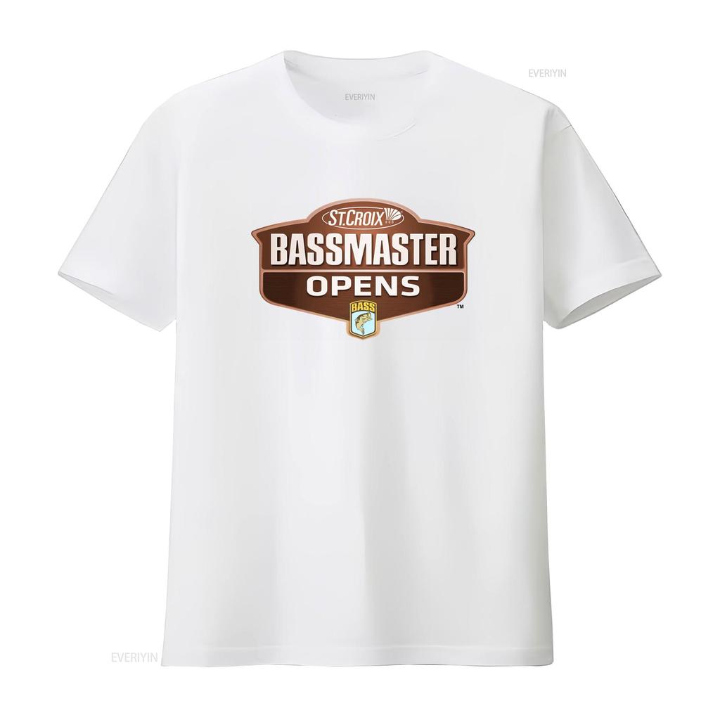 2023 Sonderartikel St Croix Bassmaster Logo Herren T-Shirt USA Größe S 5XL vintage gewaschen lässig dehnbar Mode stilvoll