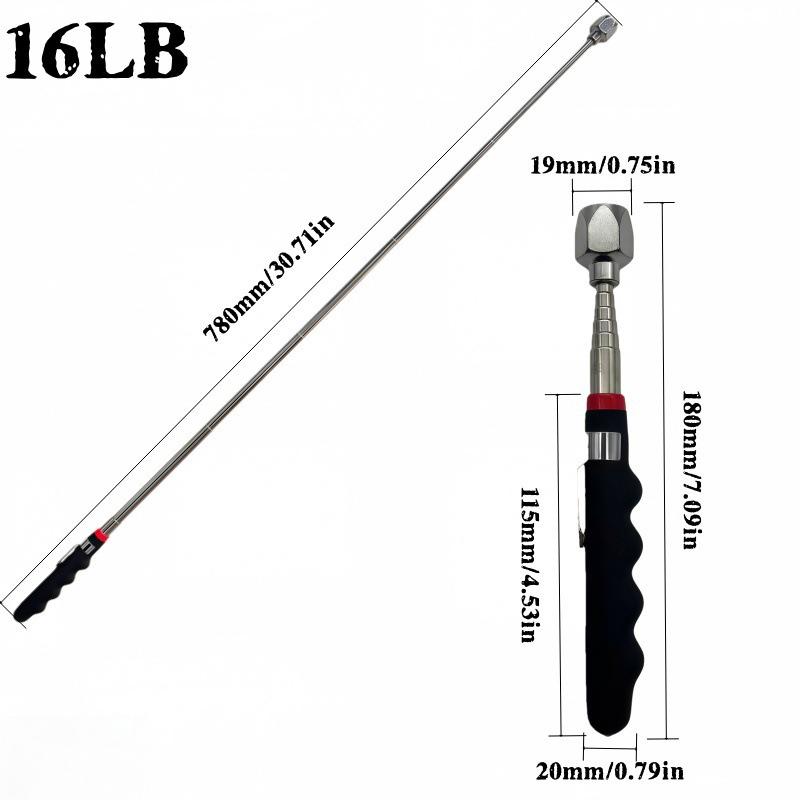 Xinmu Tian Retractable Magnetic Pickup Tool for Metal and Screws