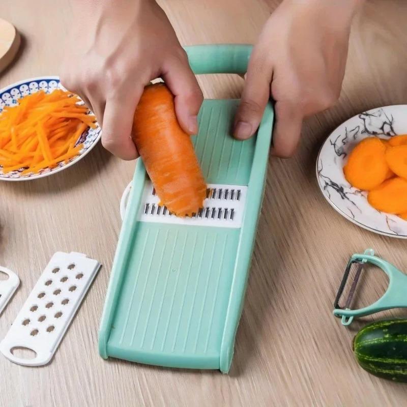Multi Functional Vegetable Cutting Tool, Household Manual Silk Scraper, Potato Shred Slicer, Kitchen Vegetable Cutting Small Tool