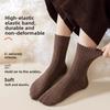 Loop Socks for Women In Autumn and Winter, Warm Fleece, Anti-pilling Thick Socks, Warm and Not Bulky, Sleep Socks, Versatile Women's Socks