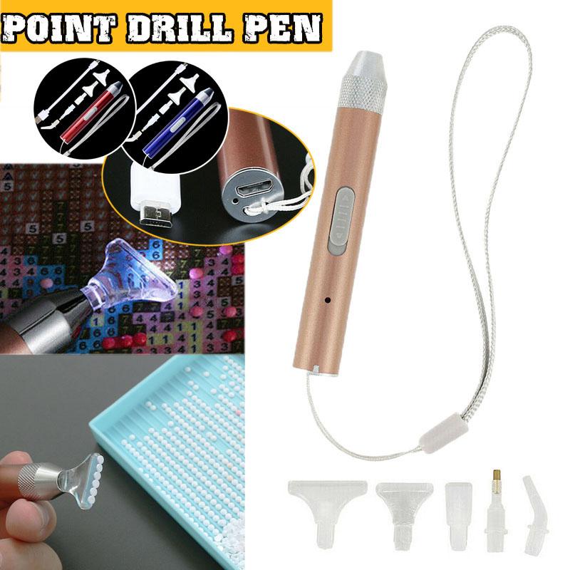 

Dagu DIY Cross Stitch 5D Diamond Painting Pen Set Светодиодные аксессуары для сверления