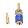 M6 Gas & Water Quick Connector for MIG TIG Welder Torch Fitting For Welding Torch Blue