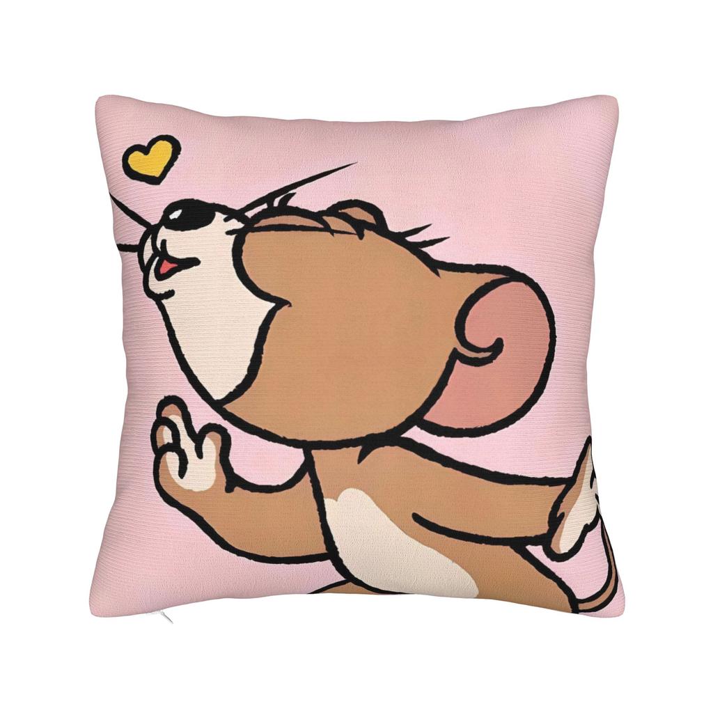 Good Friends Pillow Case Jerrys and Toms Morden Pillow Cover Comfy Pillowcases For Sofa Bedroom Home Decor
