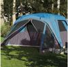 Vidaxl 6-person Blue Waterproof Camping Tent with Vestibule