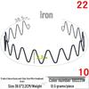 Unisex Invisible Sports Iron Headband - Korean Style Wave Hair Clip.