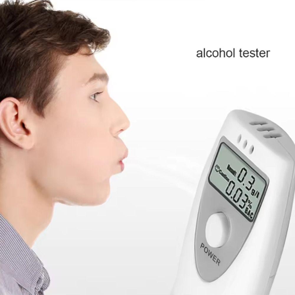 LED Digital Display No Contacted Digital Breathalyzer Accuracy Blow Breathalyzer Universal